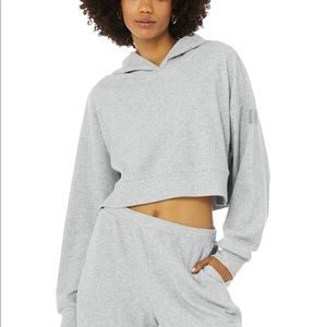 SOLD alo yoga muse hoodie! like new!